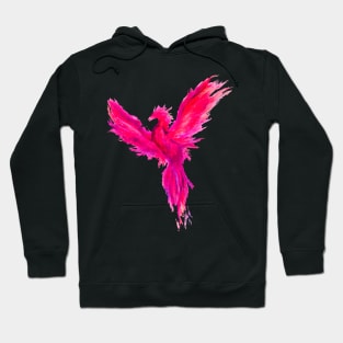 pink phoenix Hoodie